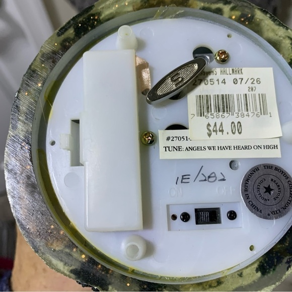 ❤️Hallmark Precious Moments Angel Bear Snow Globe - Picture 7 of 9